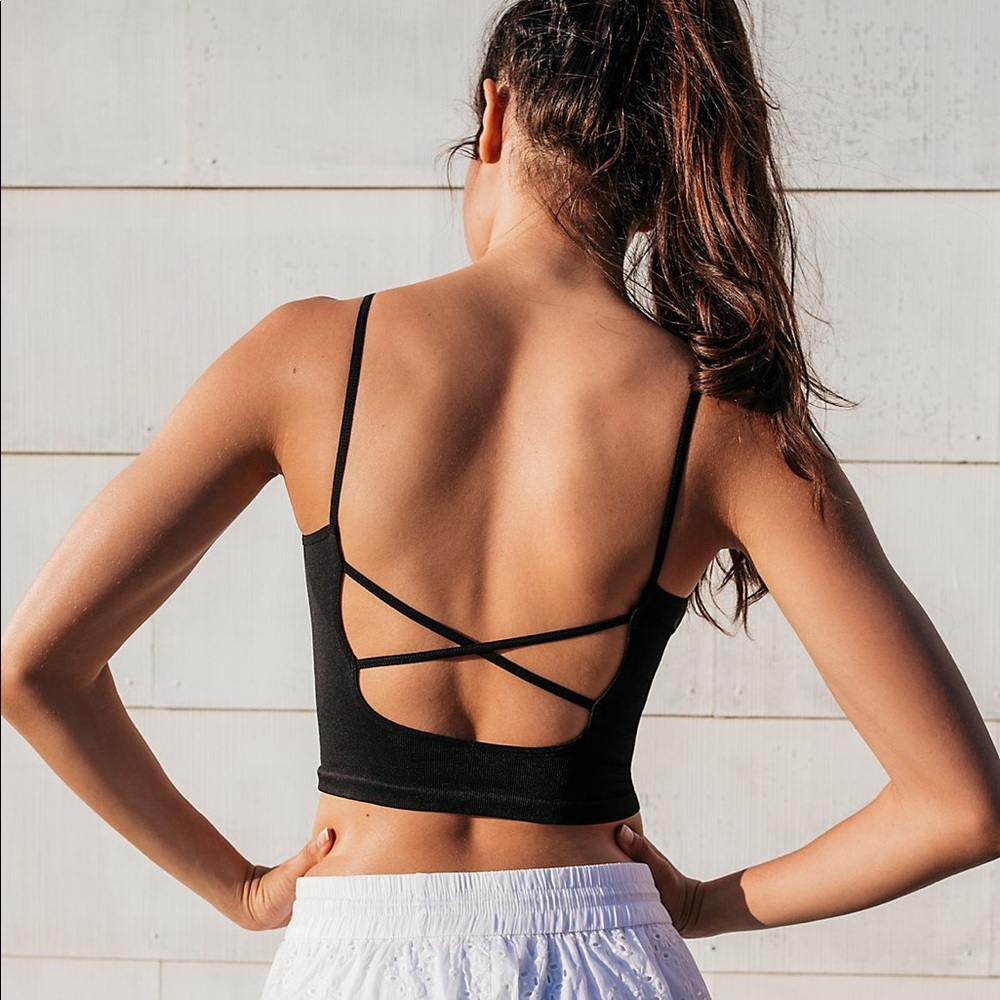 Free People Strappy Back Tighten Up Tank